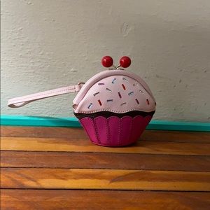 Kate Spade Take the Cake Cupcake Posie wristlet